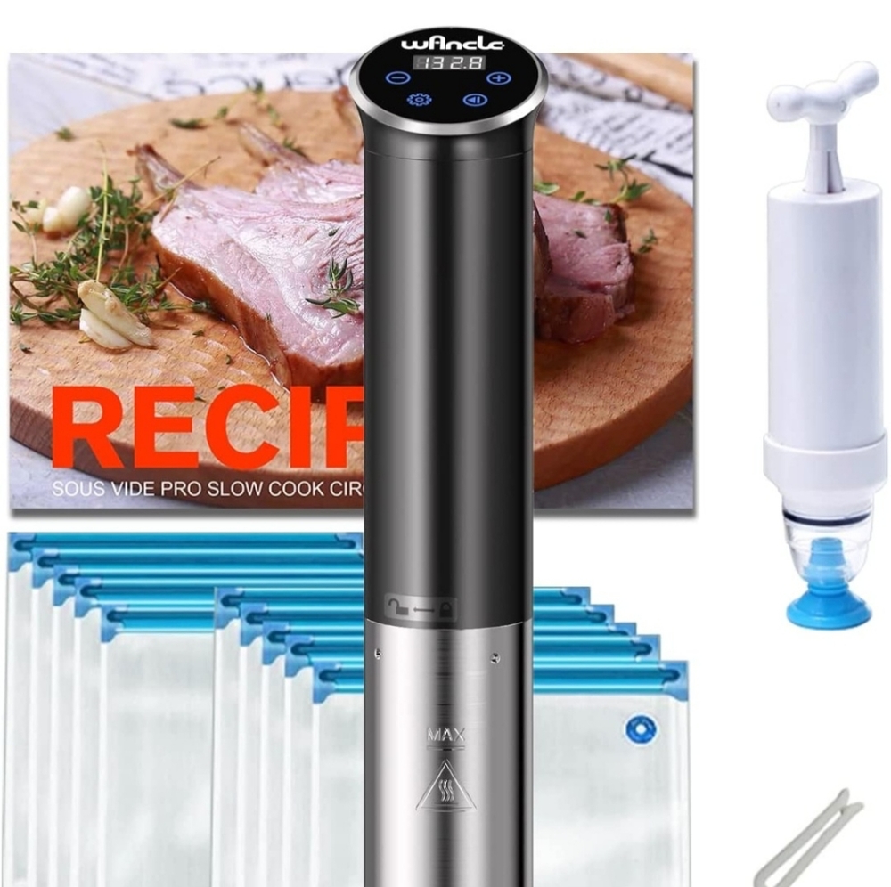 Wancle Sous Vide IPX7 Waterproof Precision Cooker